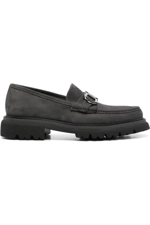 Salvatore Ferragamo Gancini-plaque loafers