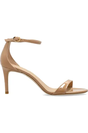 Stuart Weitzman 75mm leather sandals