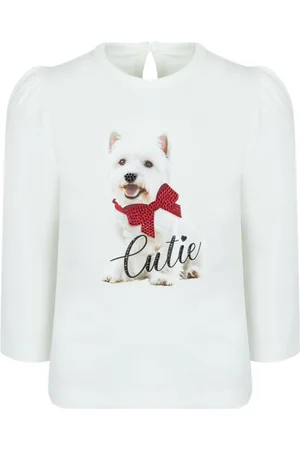 Lapin House Graphic-print cotton T-shirt