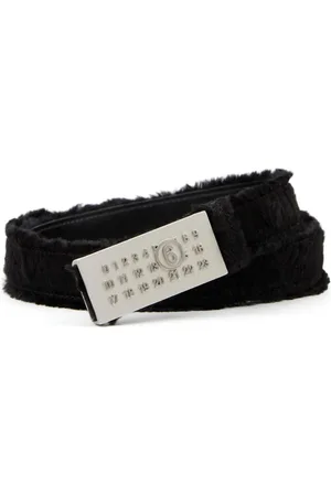 Maison Margiela Faux-fur design belt