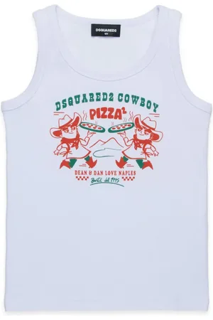Dsquared2 Graphic-print tank top