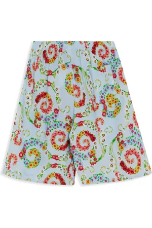 VERSACE Floral Swirl shorts