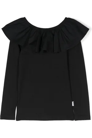 Molo Renate ruffle-collar T-shirt
