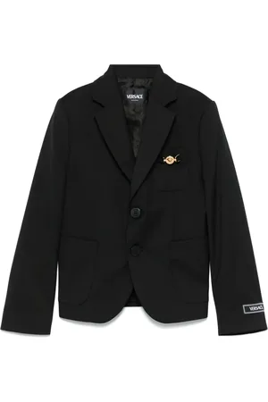 VERSACE Medusa-plaque blazer