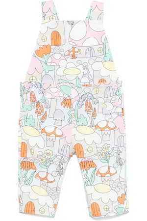 Stella McCartney Illustration-print dungarees