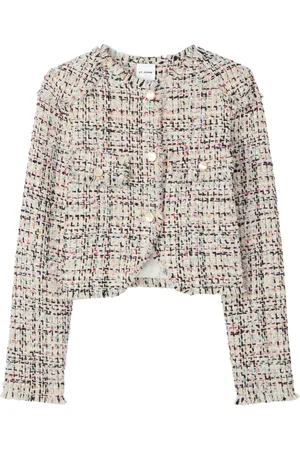 ST. JOHN Tweed cropped jacket