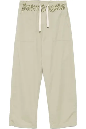 Palm Angels Logo-waist trousers