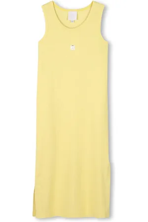 Givenchy Logo-plaque rib knit dress