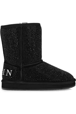 Philipp Plein Crystal-embellished boots