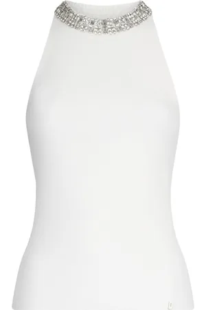 Liu Jo Rhinestone tank top