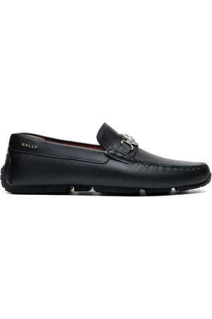 Bally Logo-plaque leather loafers