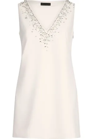 Liu Jo Rhinestone-embellished crepe dress
