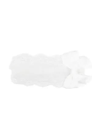 MONNALISA Bow-detail headband
