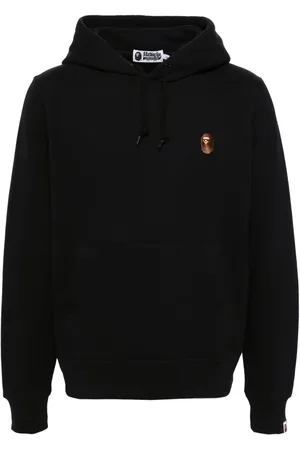 A Bathing Ape Logo-patch hoodie