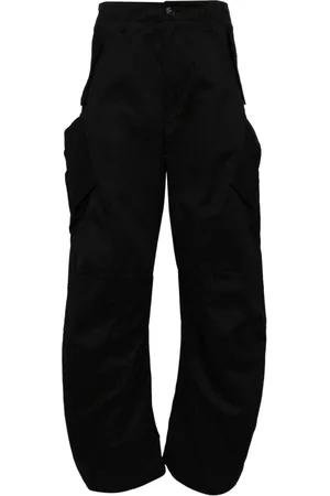 JiyongKim Curved multi-pocket trousers