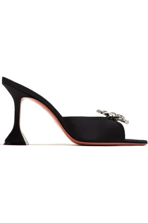 Amina Muaddi 95mm Rosie mules