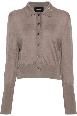 Simone Rocha Crystal-embellished cardigan