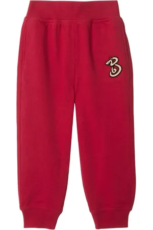 Burberry B Snake track pants