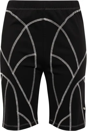 HELIOT EMIL Spadix exposed-seam shorts