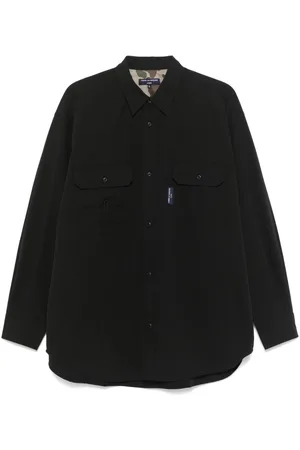 Comme des Garçons Logo-patch shirt