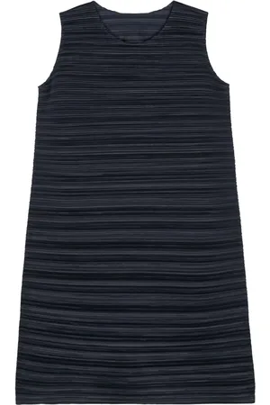 PLEATS PLEASE ISSEY MIYAKE Sheer Bounce pleated midi dress