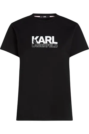 Karl Lagerfeld Stack-logo T-shirt