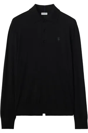 Burberry Logo-embroidered polo shirt