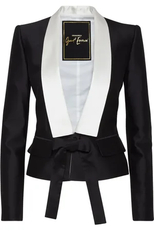 Dsquared2 Bow detailing cotton jacket