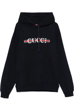 Gucci Printed cotton hoodie