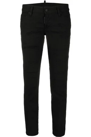 Dsquared2 Mid-rise cropped jeans
