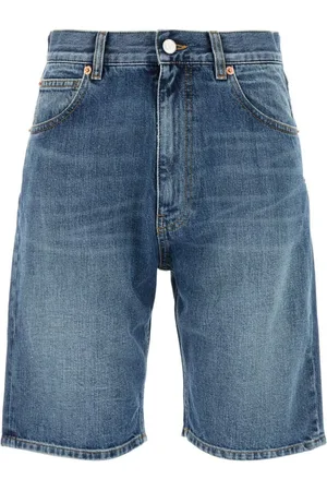 VALENTINO GARAVANI High-waisted denim shorts