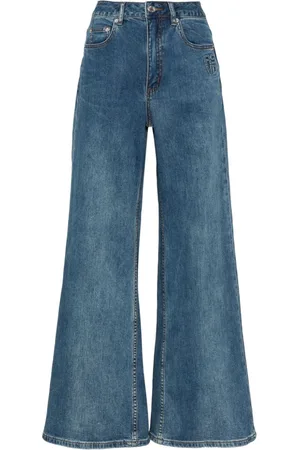 Izzue RSVD embossed flared jeans