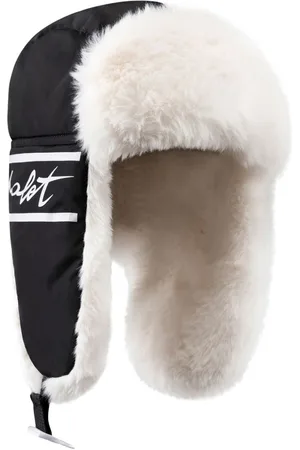 Elisabetta Franchi Logo-print ushanka