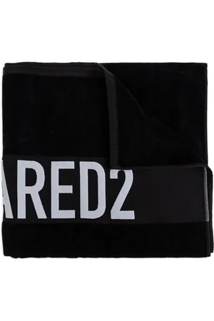 Dsquared2 Logo-intarsia beach towel