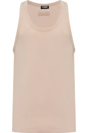 Dsquared2 Logo-embroidered tank top
