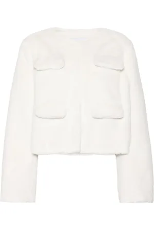 Self-Portrait Faux-fur jacket