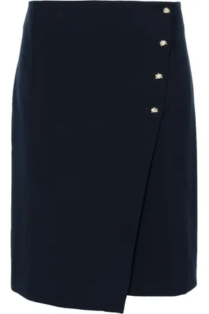 GENNY Wrap miniskirt