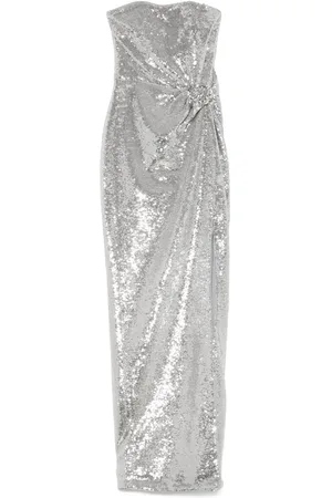 Roland Mouret Sequin buckle gown