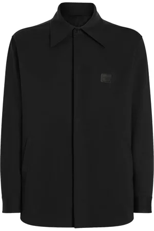 Dolce & Gabbana Logo-plaque shirt jacket