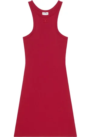 Courrèges Cotton scuba dress