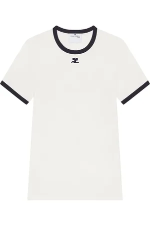 Courrèges Signature contrast T-shirt