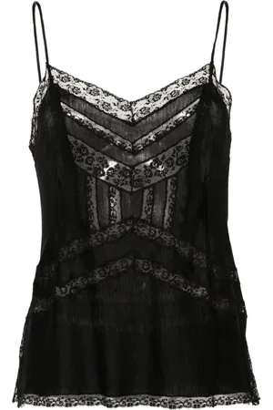 ERMANNO SCERVINO Lace-trim top