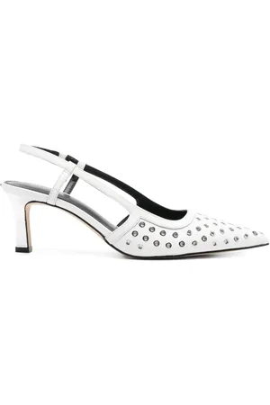 Michael Kors 60mm eyelet slingback pumps