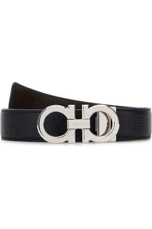 Salvatore Ferragamo Gancini-plaque belt