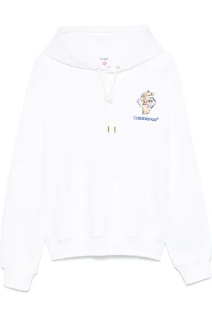 Casablanca Logo-embroidered hoodie