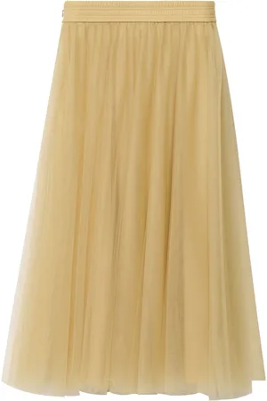 Fabiana Filippi Pleated midi skirt