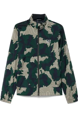 EA7 Camouflage-pattern jacket