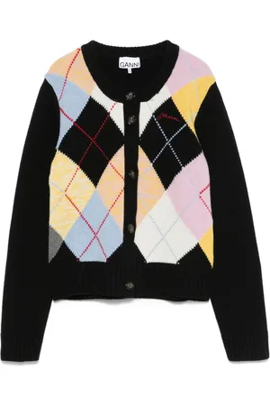 Ganni Argyle cardigan