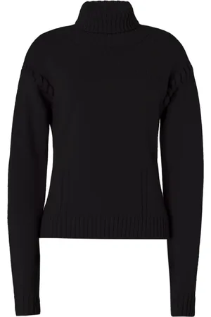 GENNY 3D-knit roll-neck jumper