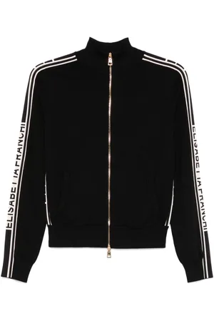 Elisabetta Franchi Logo-tape sweatshirt